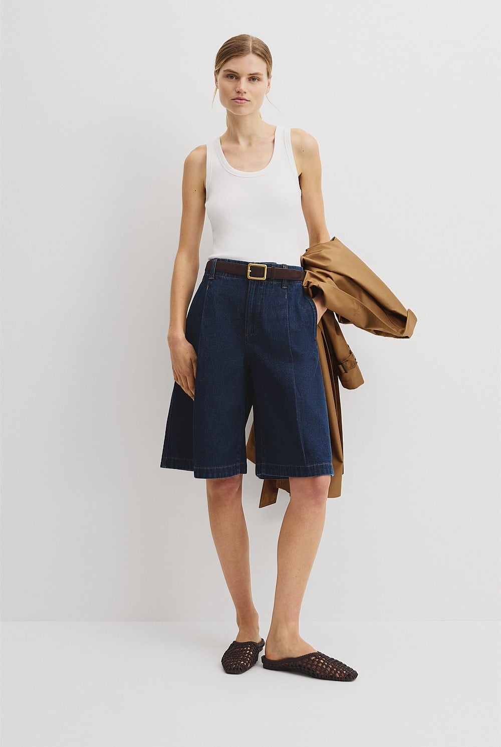 Scoop Neck Rib Tank