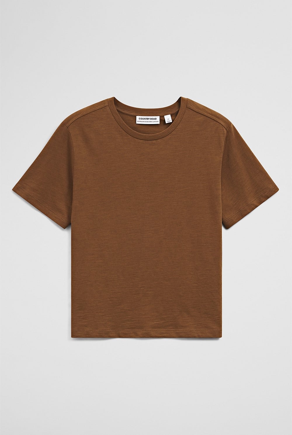 Textured Short Sleeve Slub T-Shirt