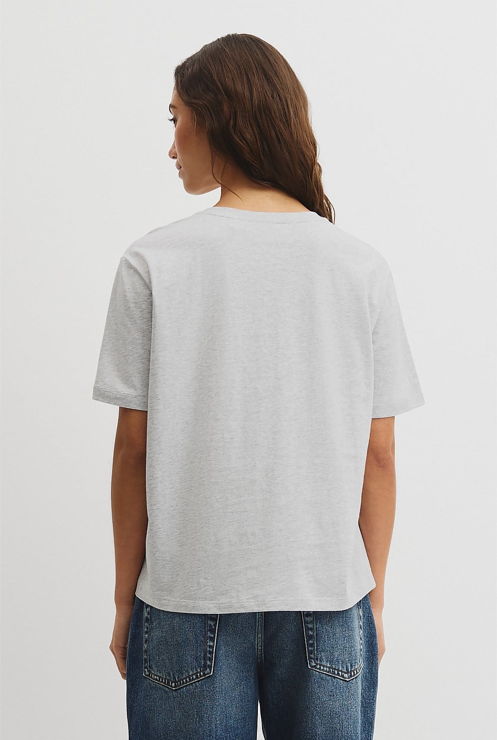 Australian Cotton V-Neck T-Shirt