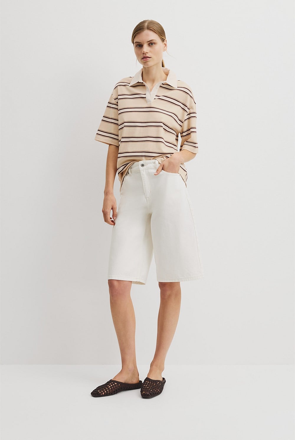 Stripe Rugby Polo