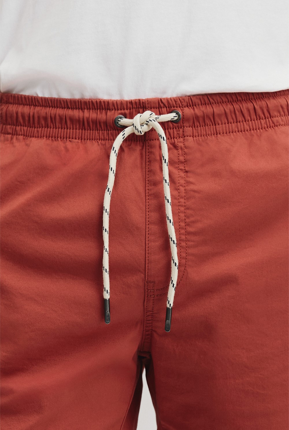 Cotton Drawcord Straight Short
