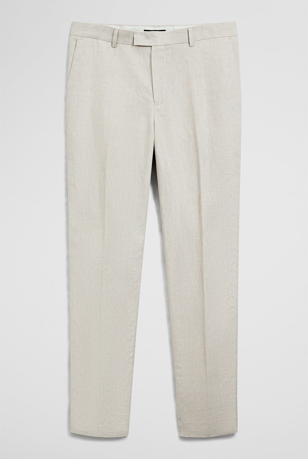 Regular Fit Linen Tailored Pant