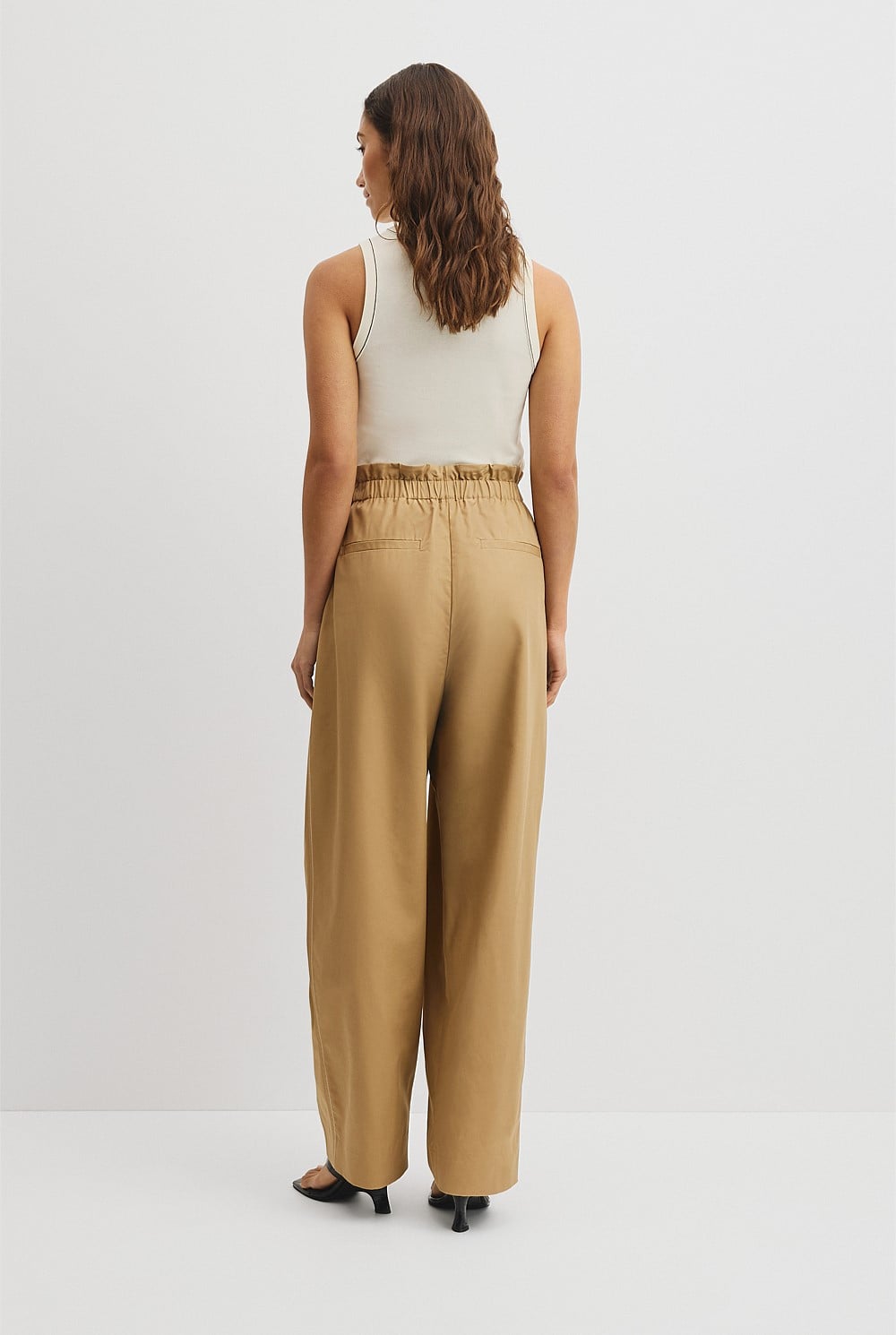 Button Tapered Pant