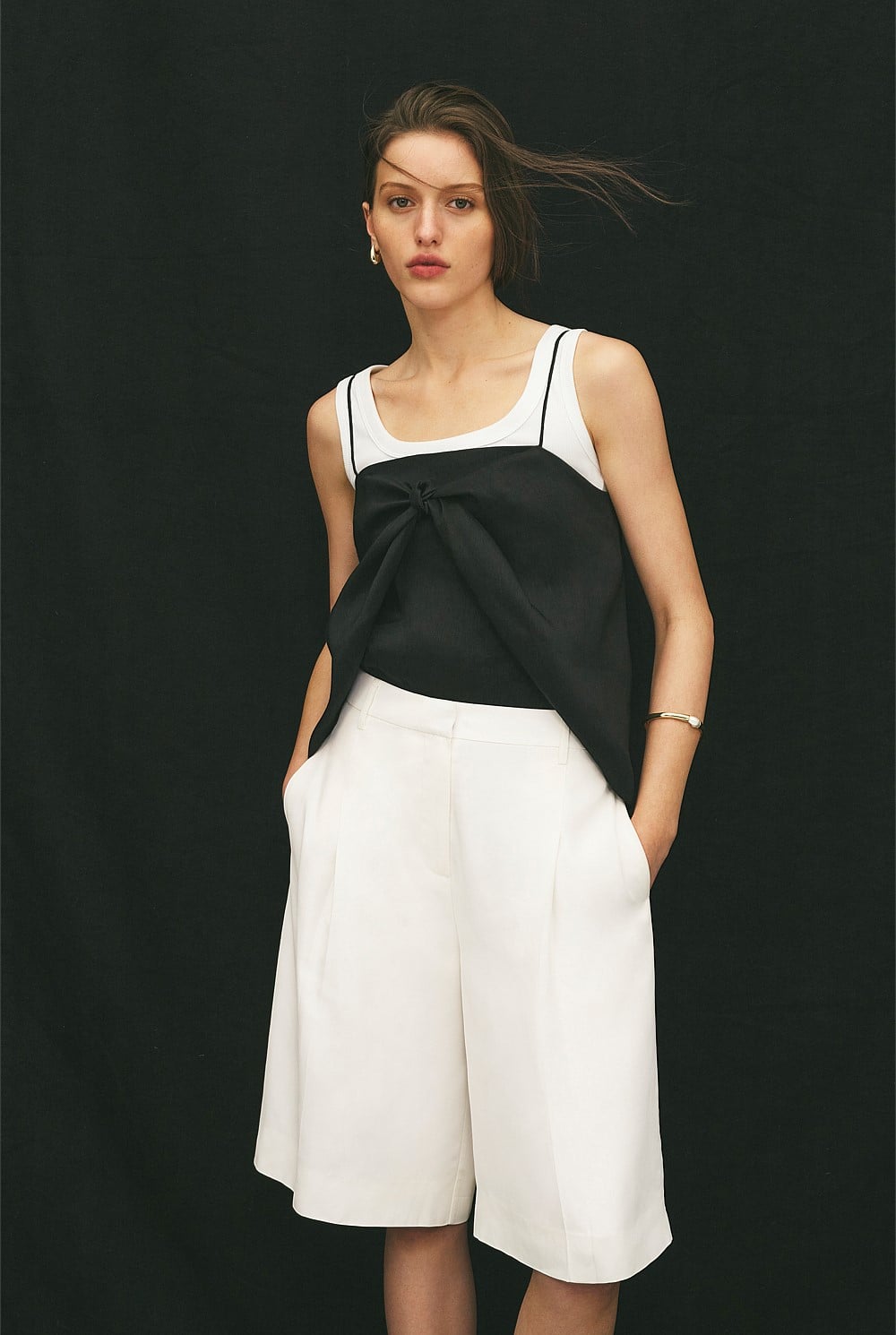 Tie Detail Top