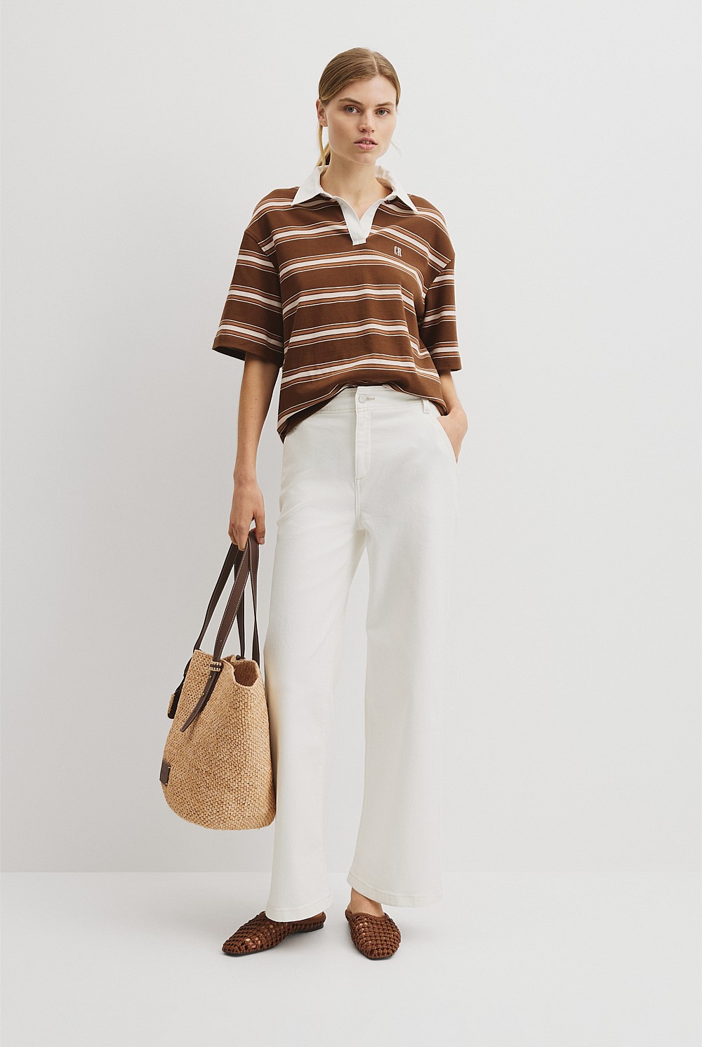 Stripe Rugby Polo