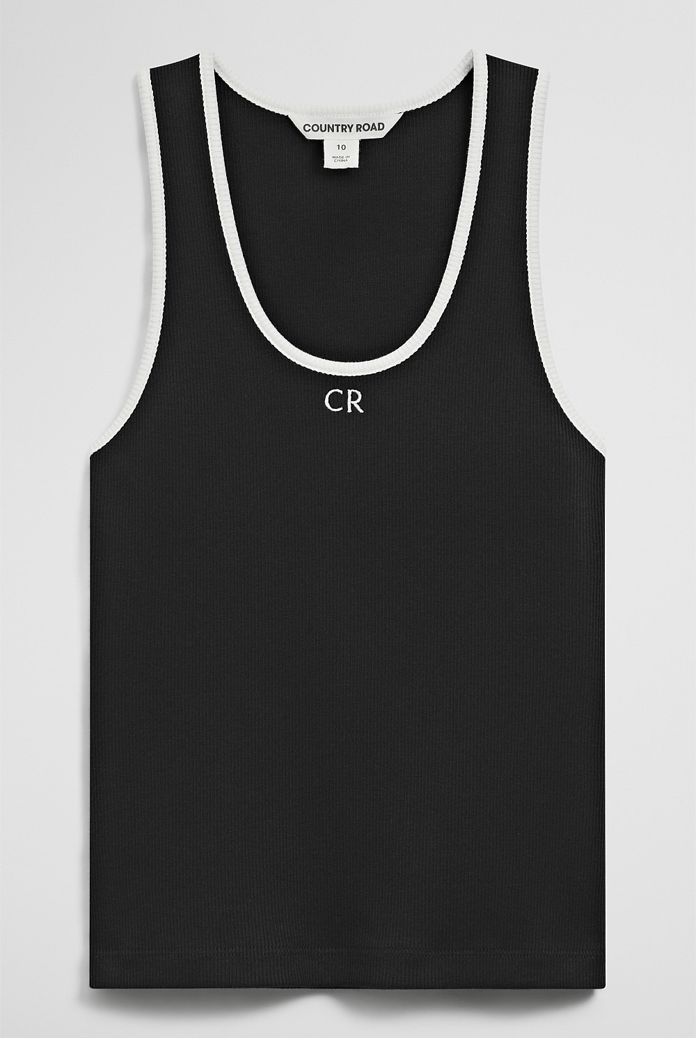 Teen Sleeveless Rib Tank