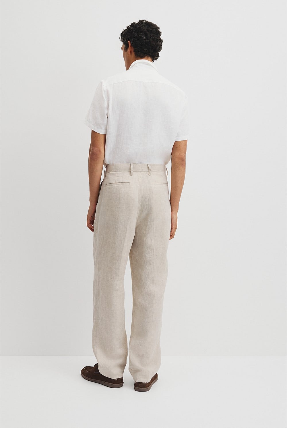 Linen Wide Leg Pant