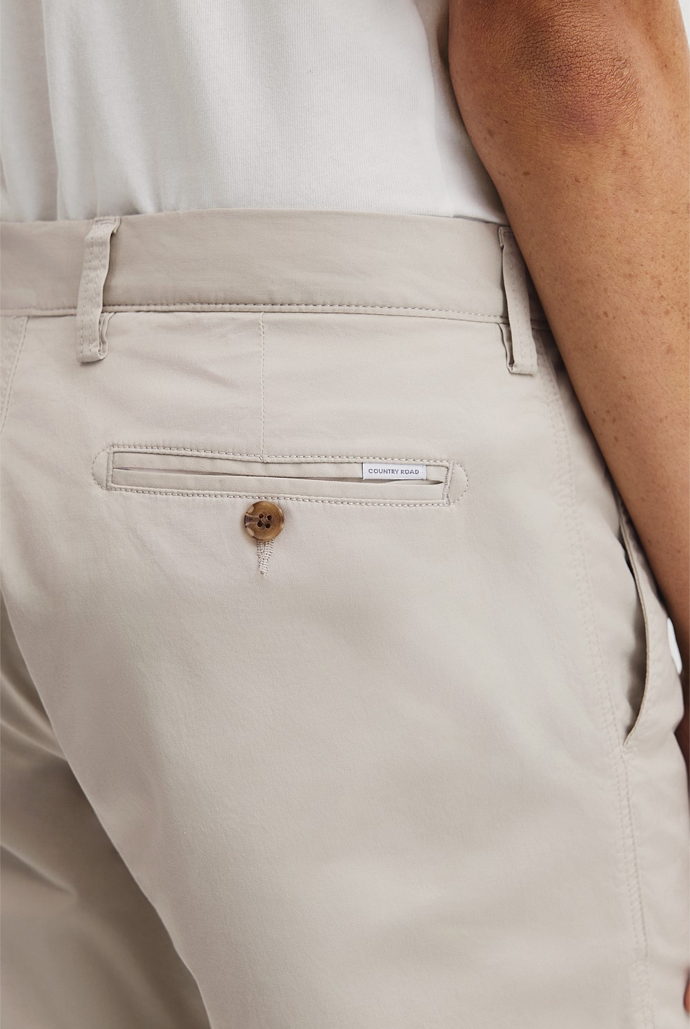 Australian Cotton Stretch Chino Short
