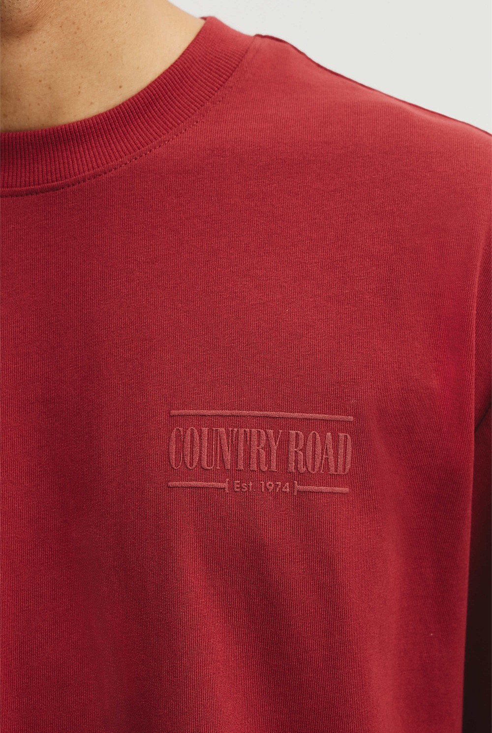 Australian Cotton Short Sleeve Heritage Boxy T-Shirt