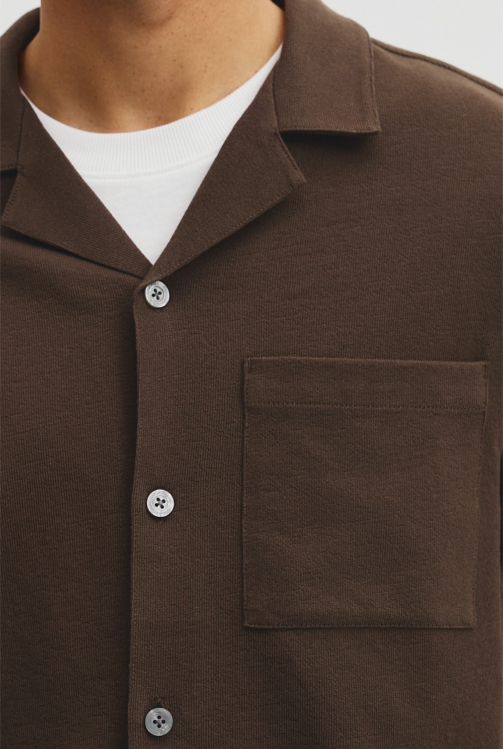 Textured Cuban Shirt