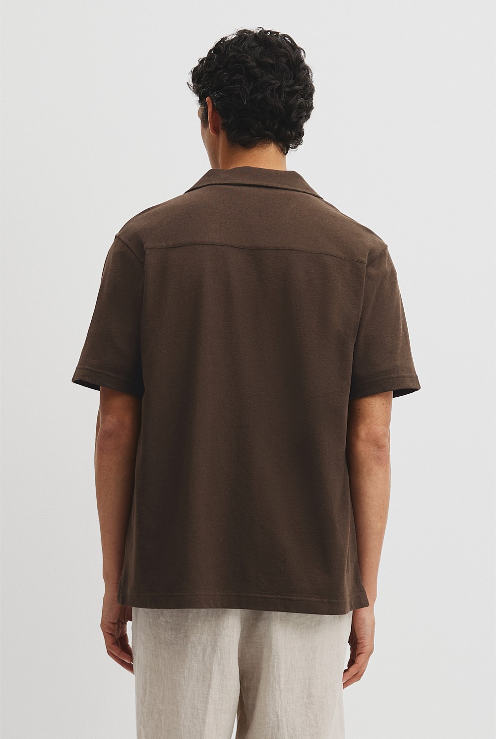 Textured Cuban Shirt