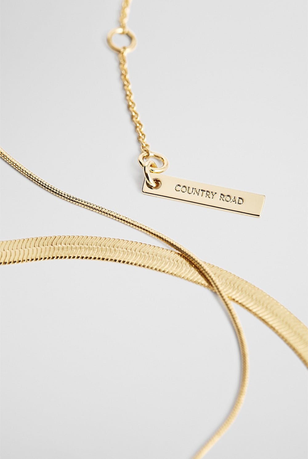 Snake Chain Neck Set