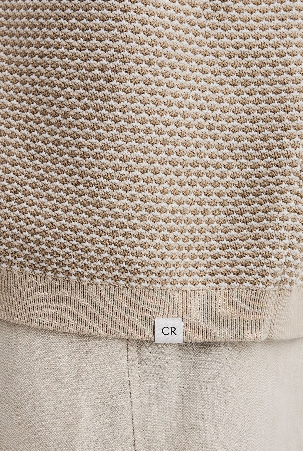 Australian Cotton Jacquard Knit Shirt