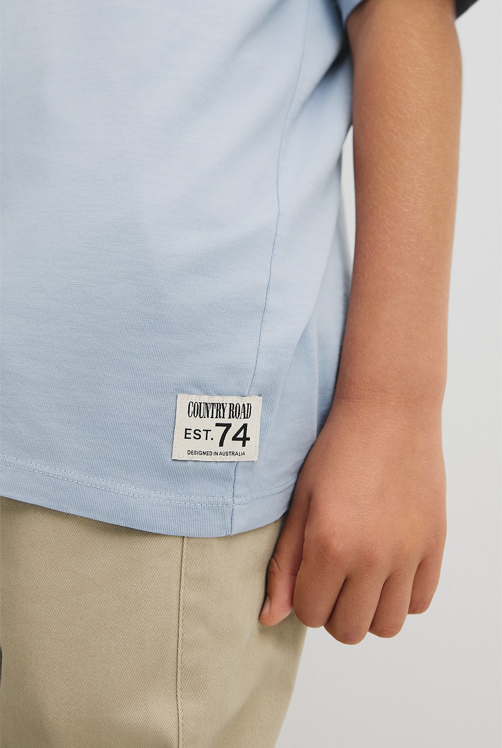 Teen Australian Cotton Relaxed Short Sleeve T-Shirt