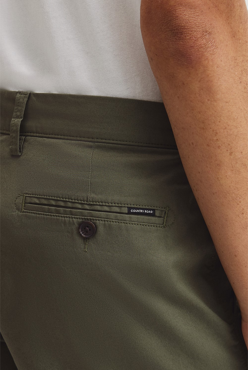 Australian Cotton Stretch Chino Short