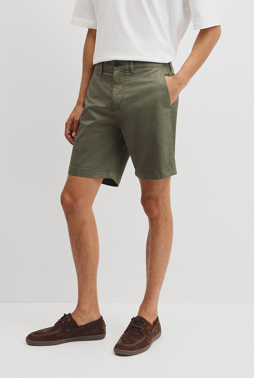 Australian Cotton Stretch Chino Short