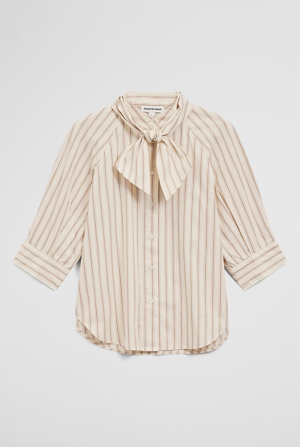 Neck Tie Blouse