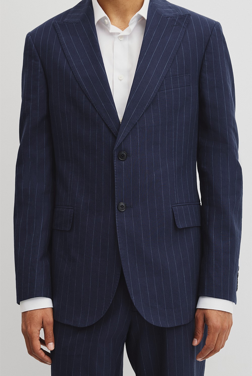 Regular Fit Pinstripe Jacket