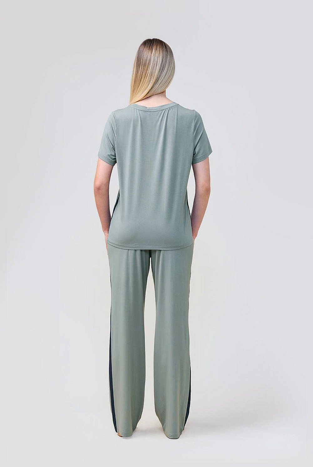 Bronte Bamboo Tshirt With Stripe