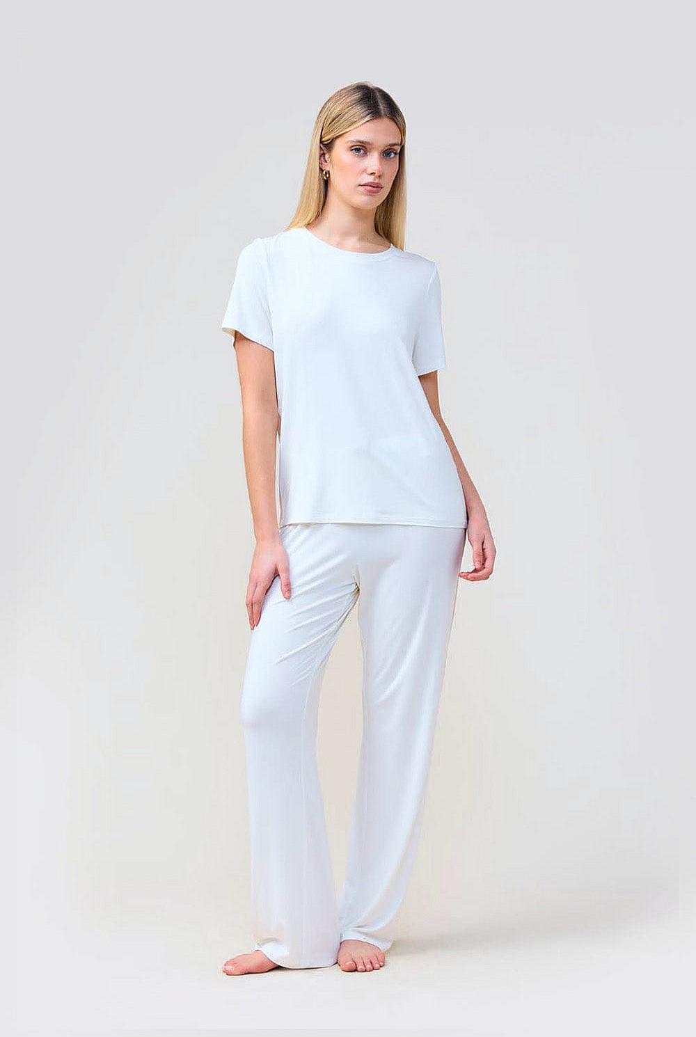Bronte Bamboo Tshirt With Stripe