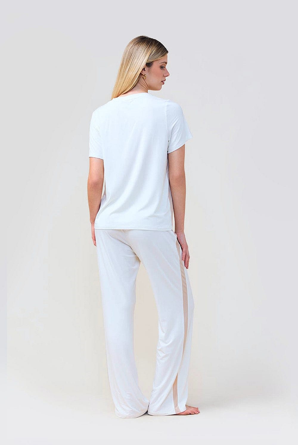 Bronte Bamboo Tshirt With Stripe