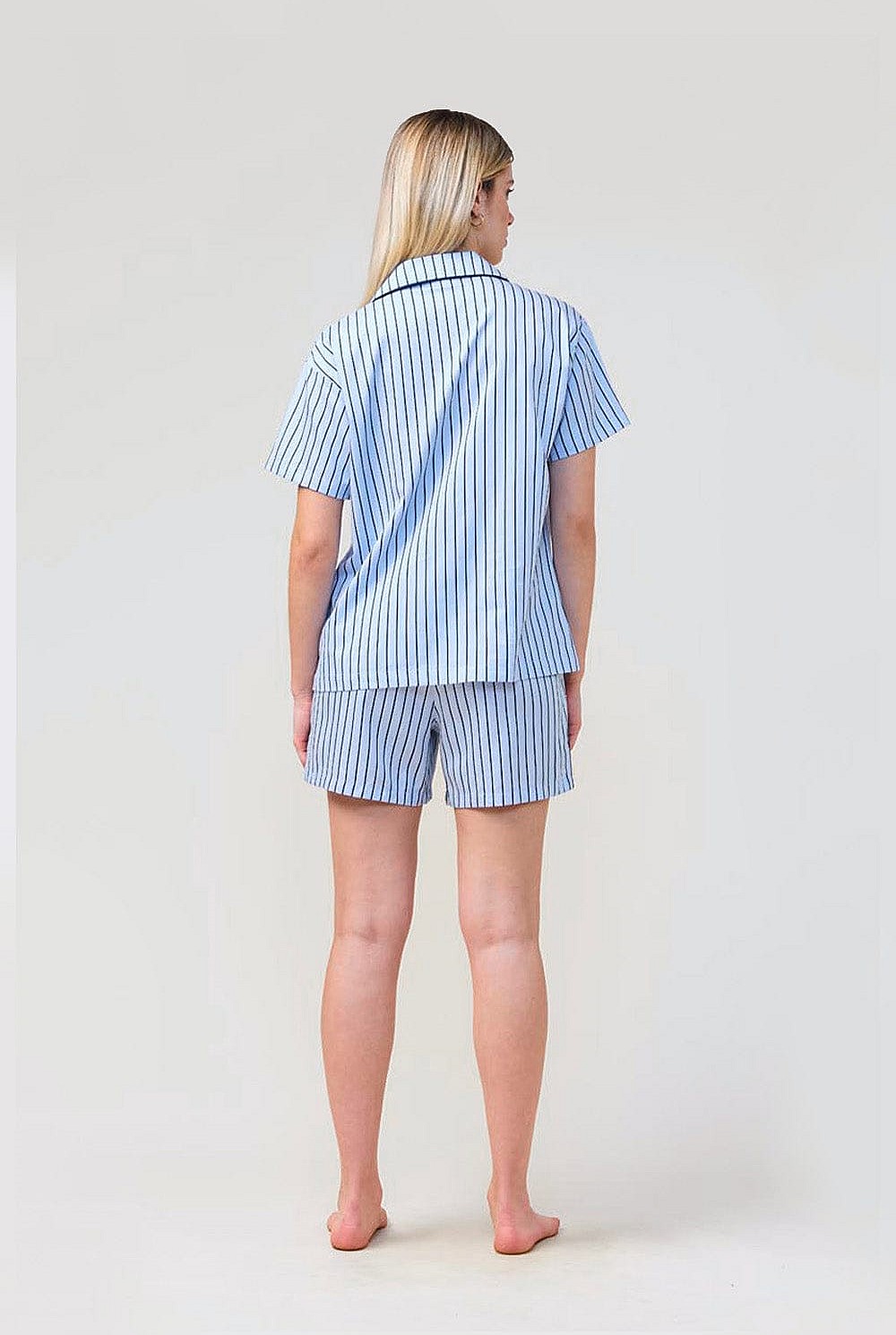 Poppy Stripe Short Pj Set