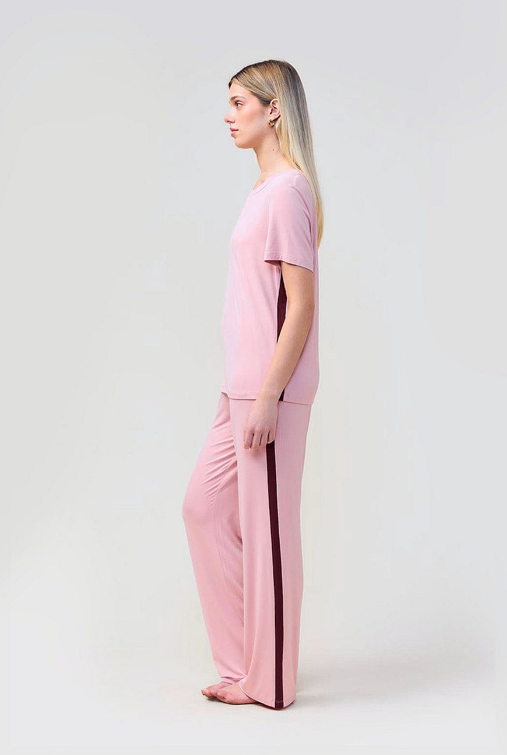 Bronte Bamboo Tshirt With Stripe