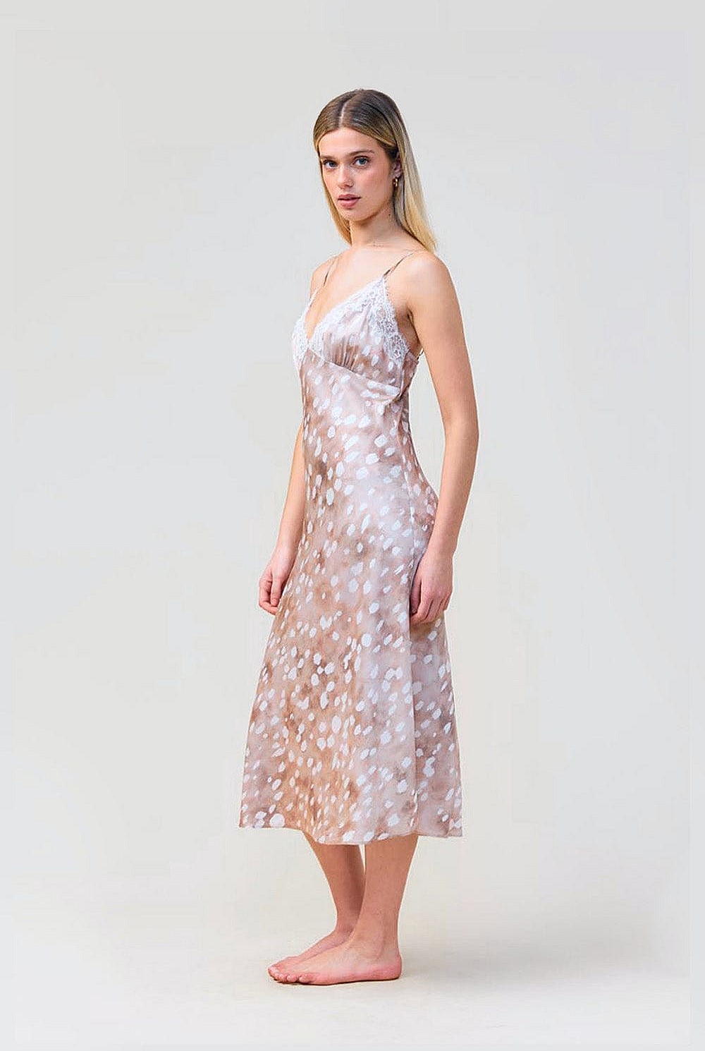 Melody Brown Spot Nightie