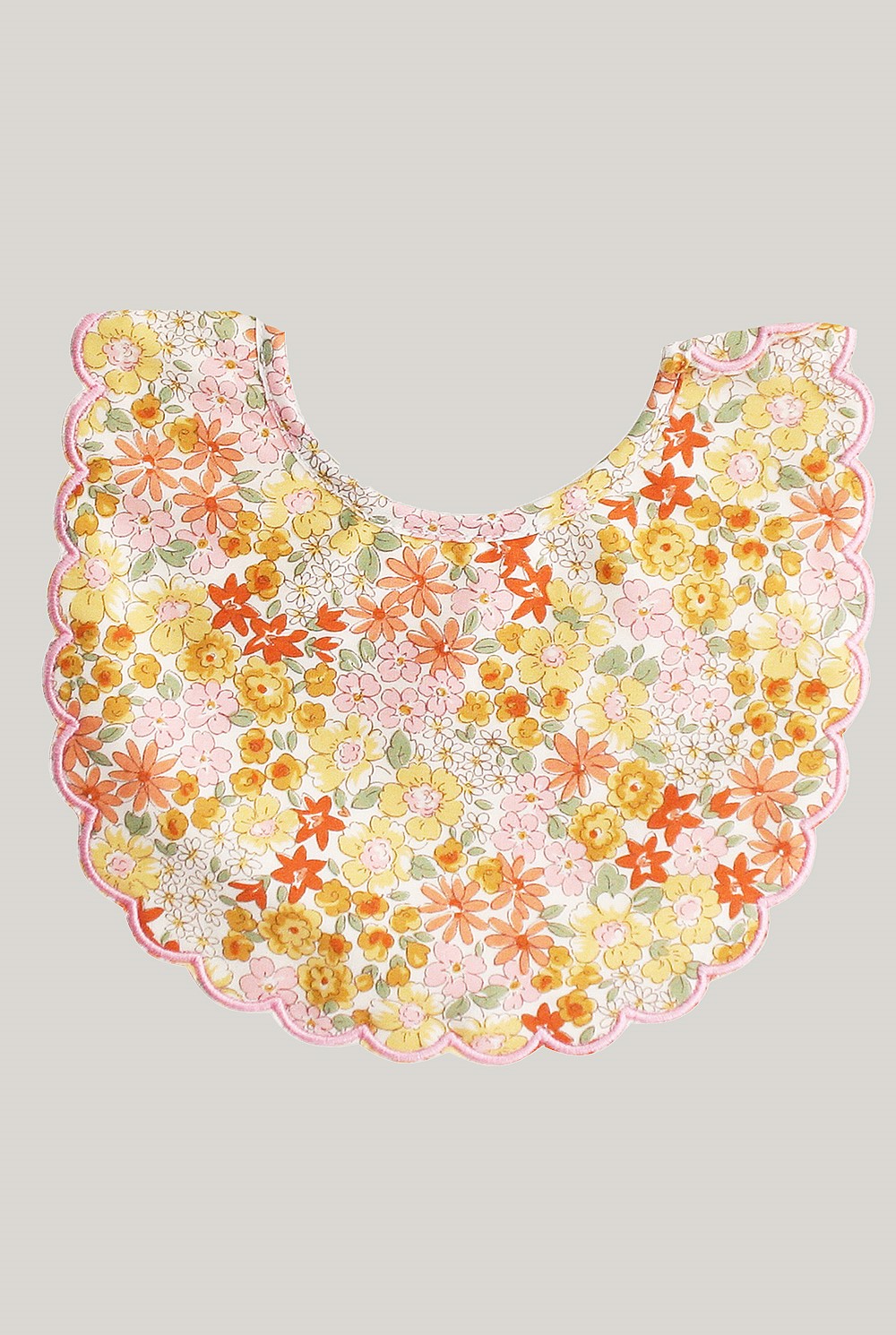 Scalloped Baby Bib