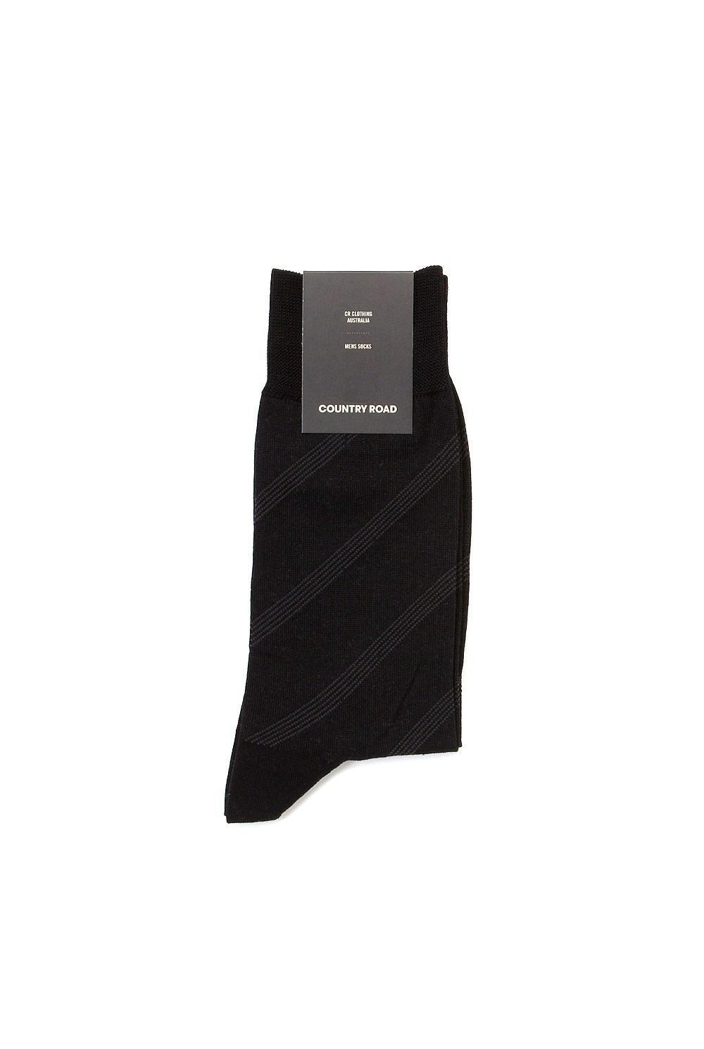 Diagonal Crew Socks
