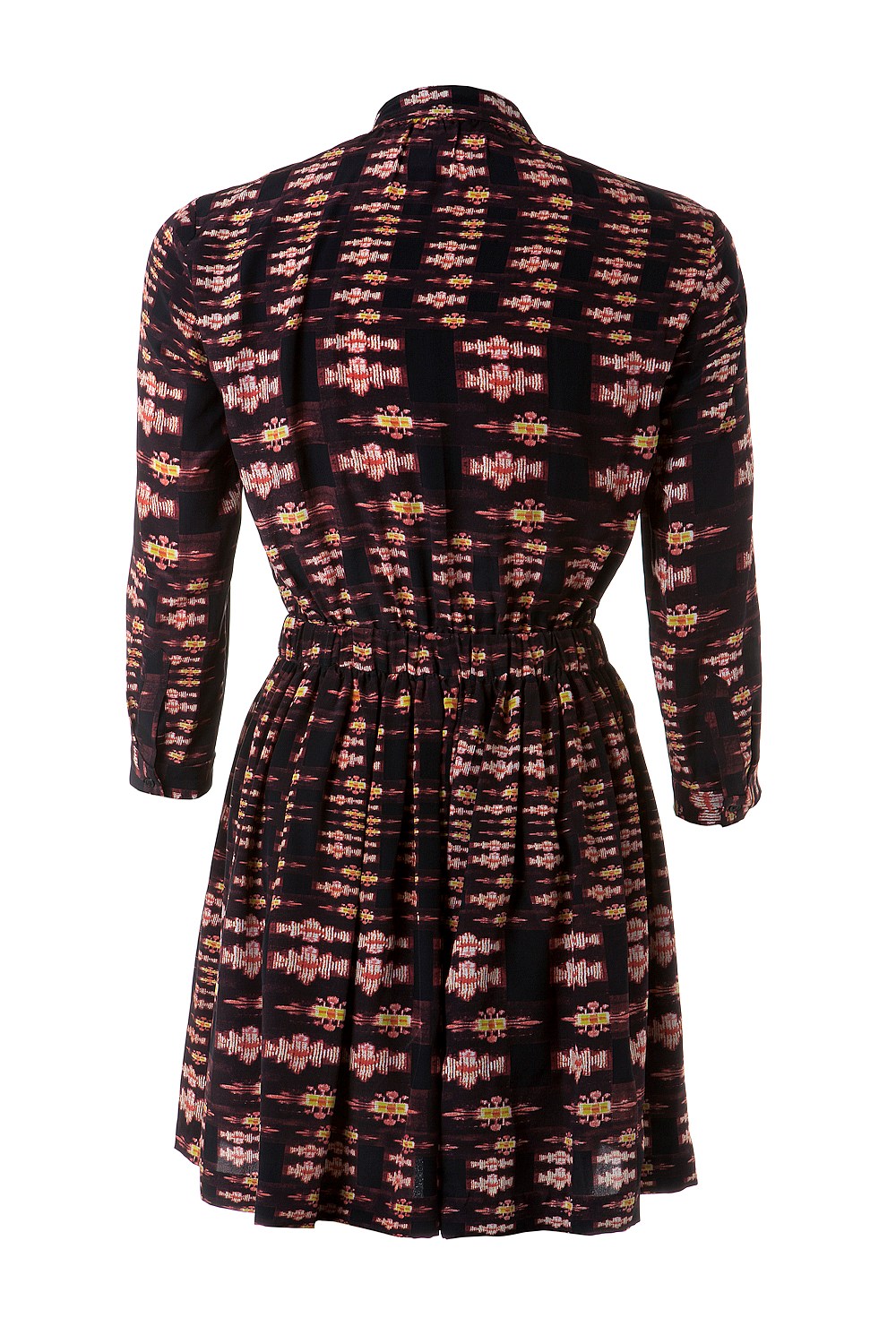 Digital Print Silk Dress