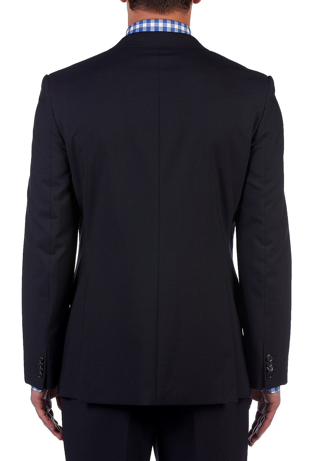 Tailored Shadow Grid Jacket