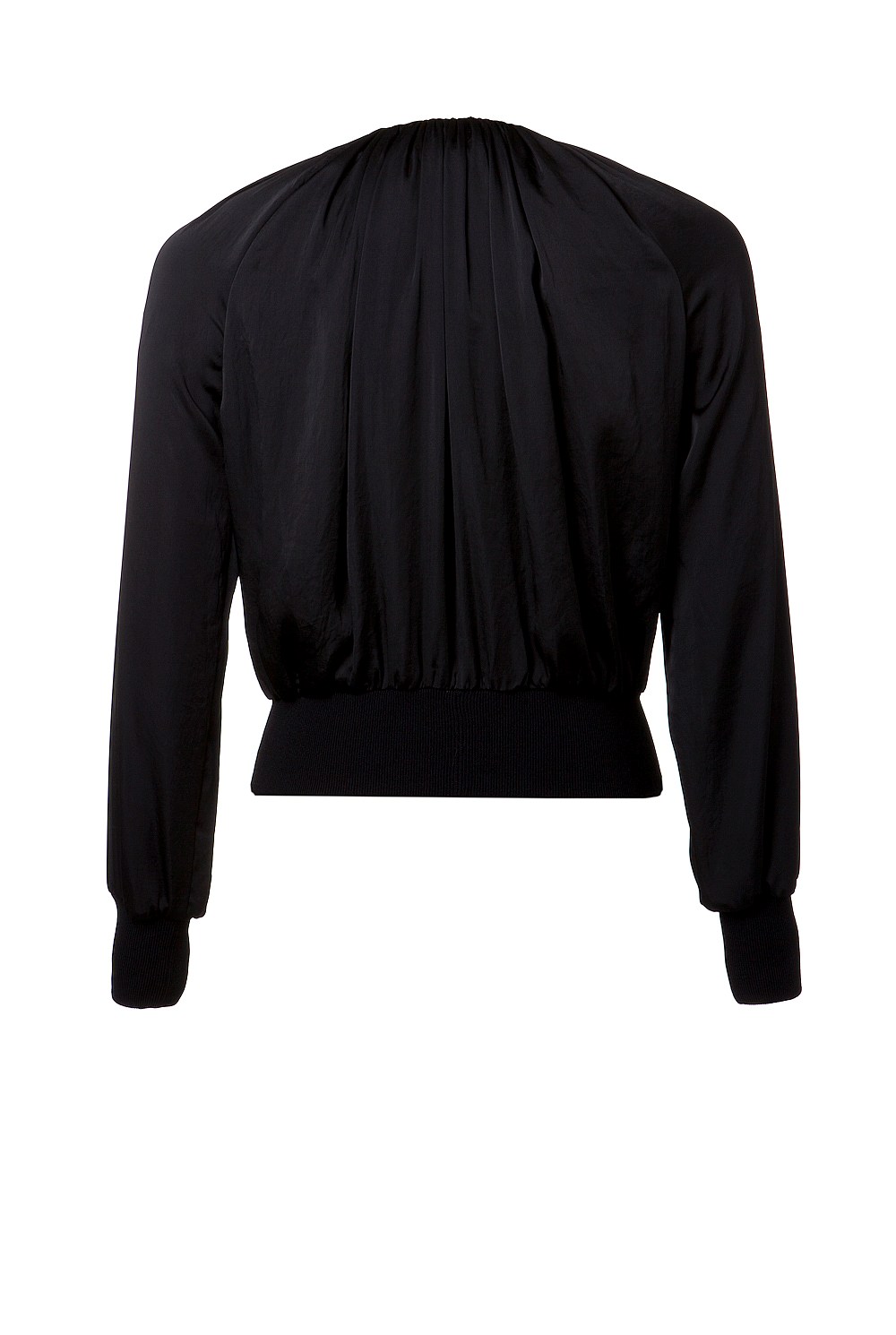 Silky Bomber Jacket