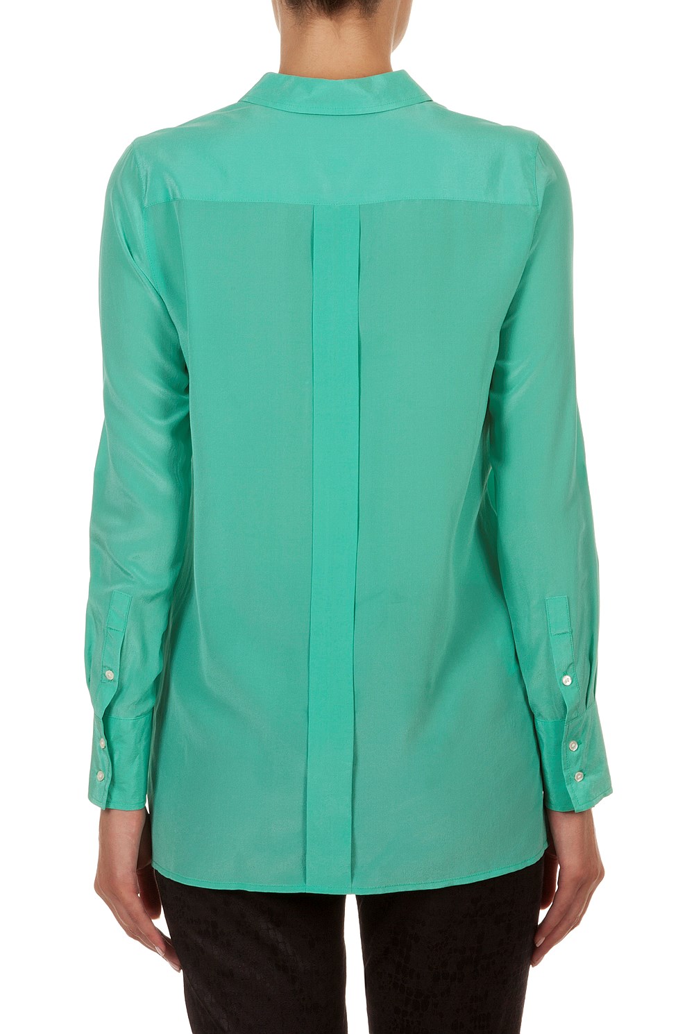 Washed Silk Pocket Shirt