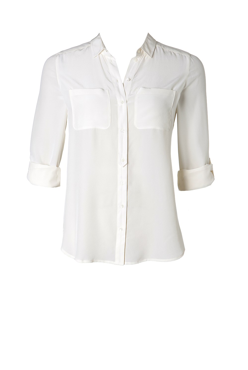 Washed Silk Pocket Shirt