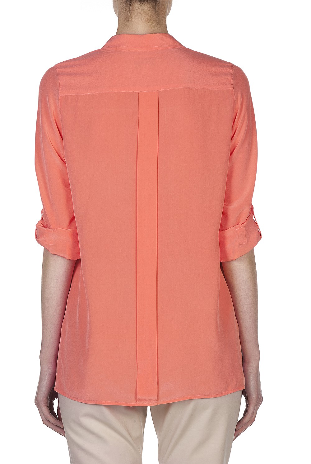 Washed Silk Pocket Shirt