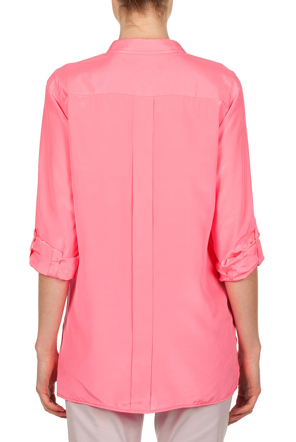 Washed Silk Pocket Shirt