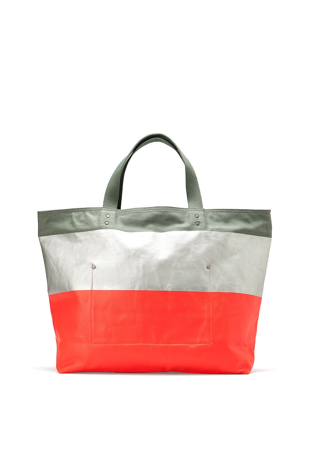 Colour Block Stripe Tote