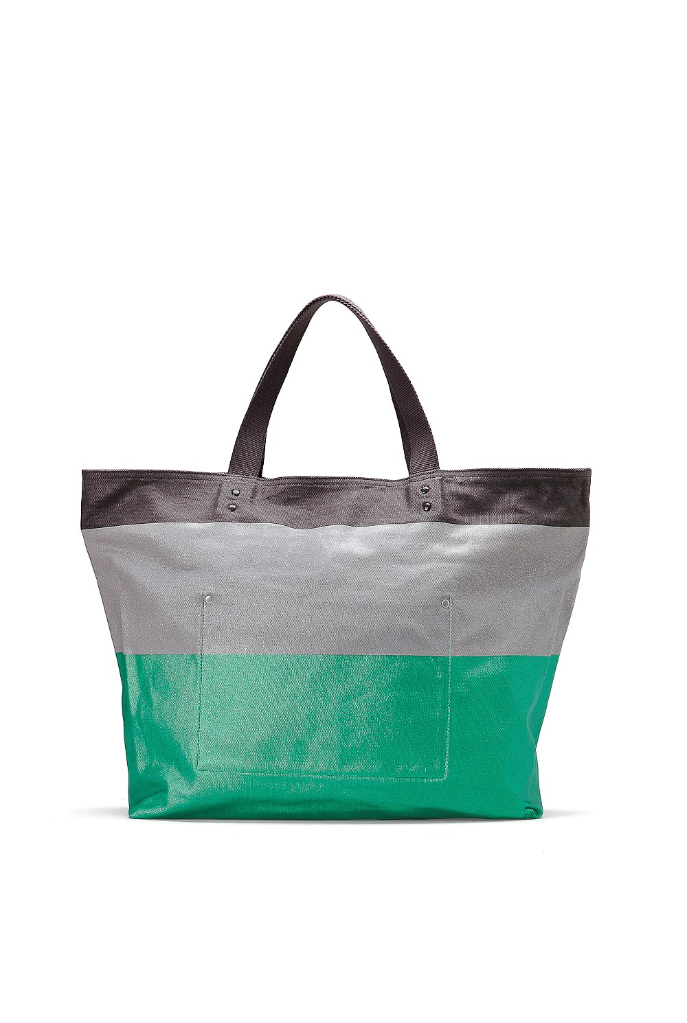 Colour Block Stripe Tote