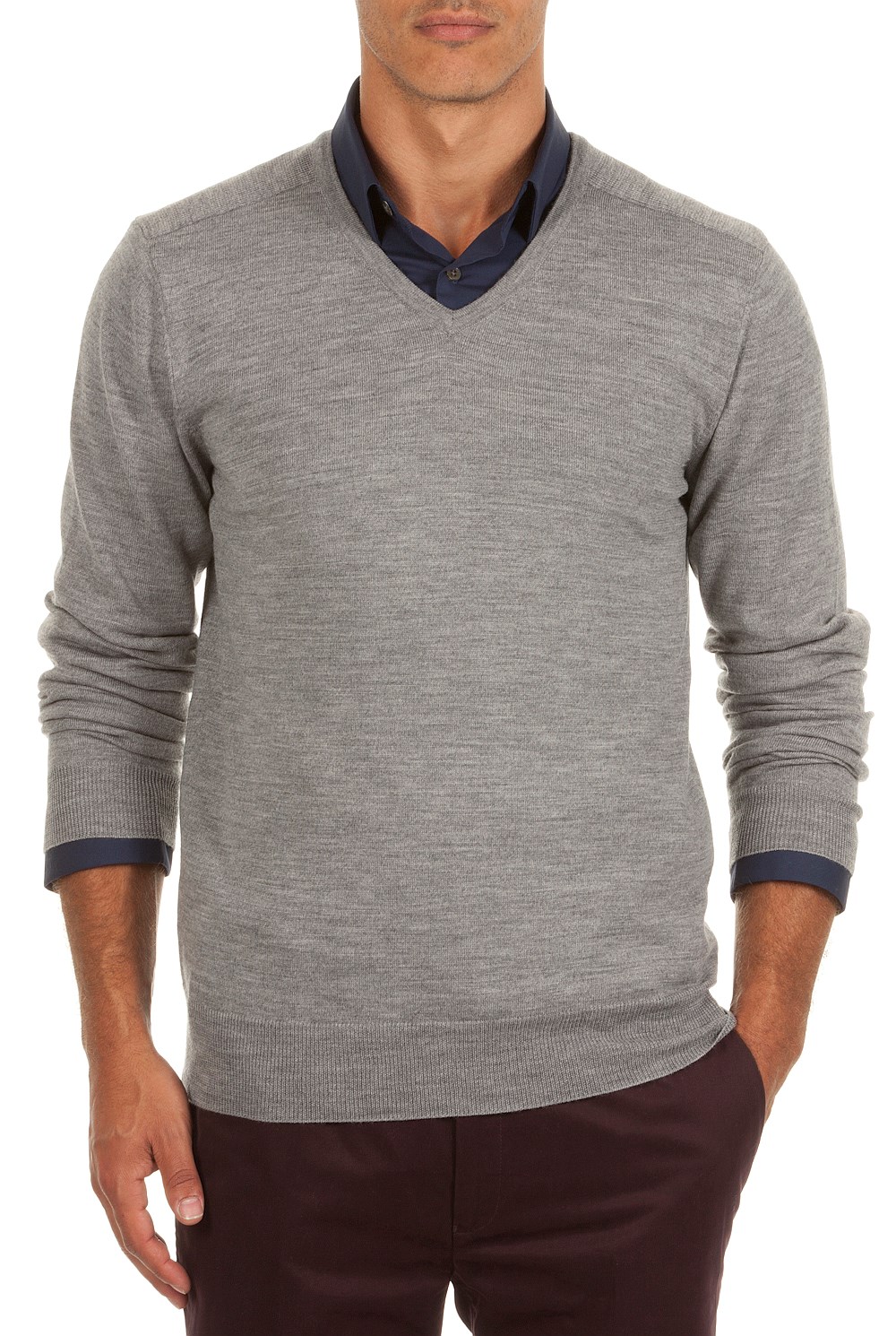Merino V-Neck Knit