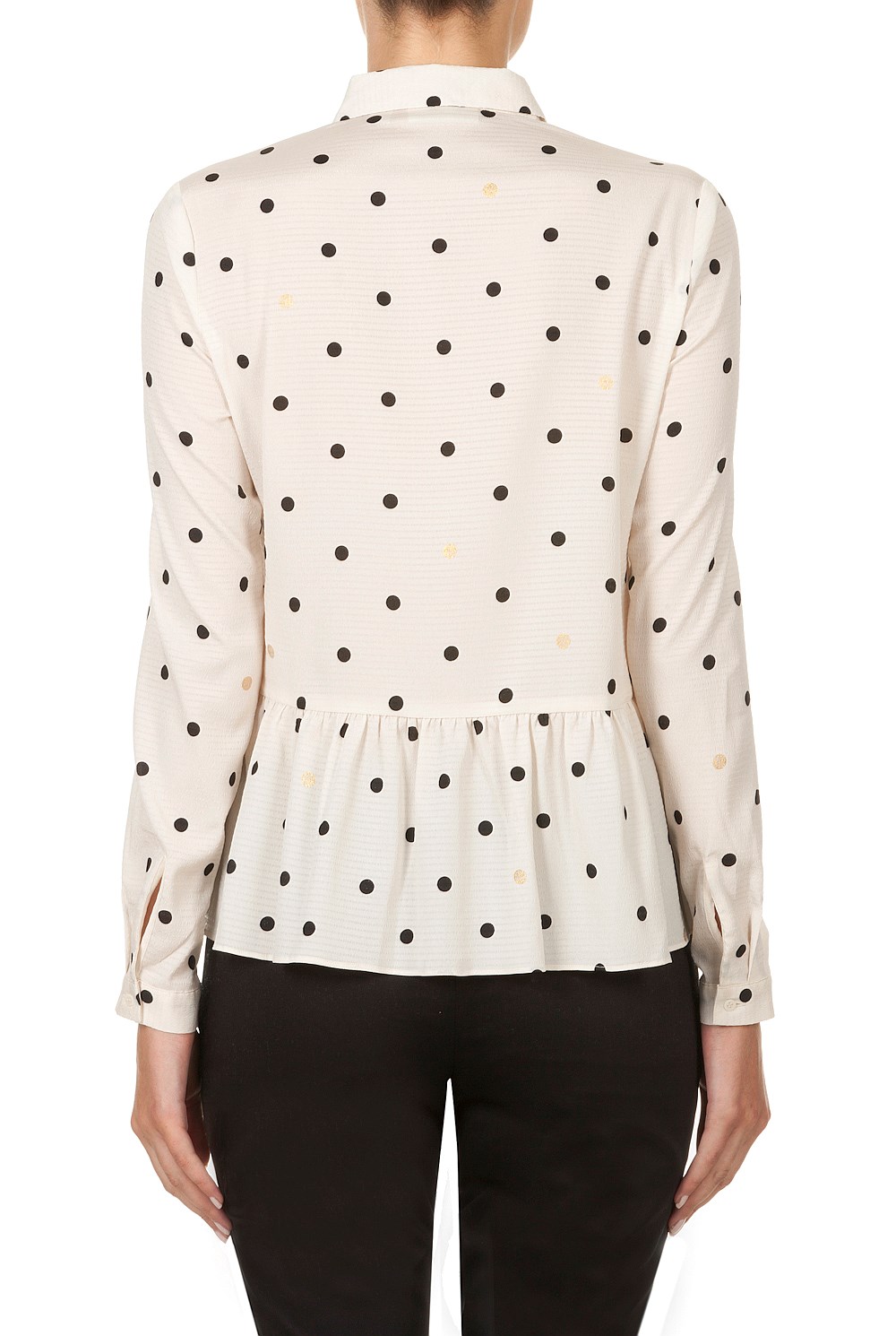 Foil Spot Print Shirt