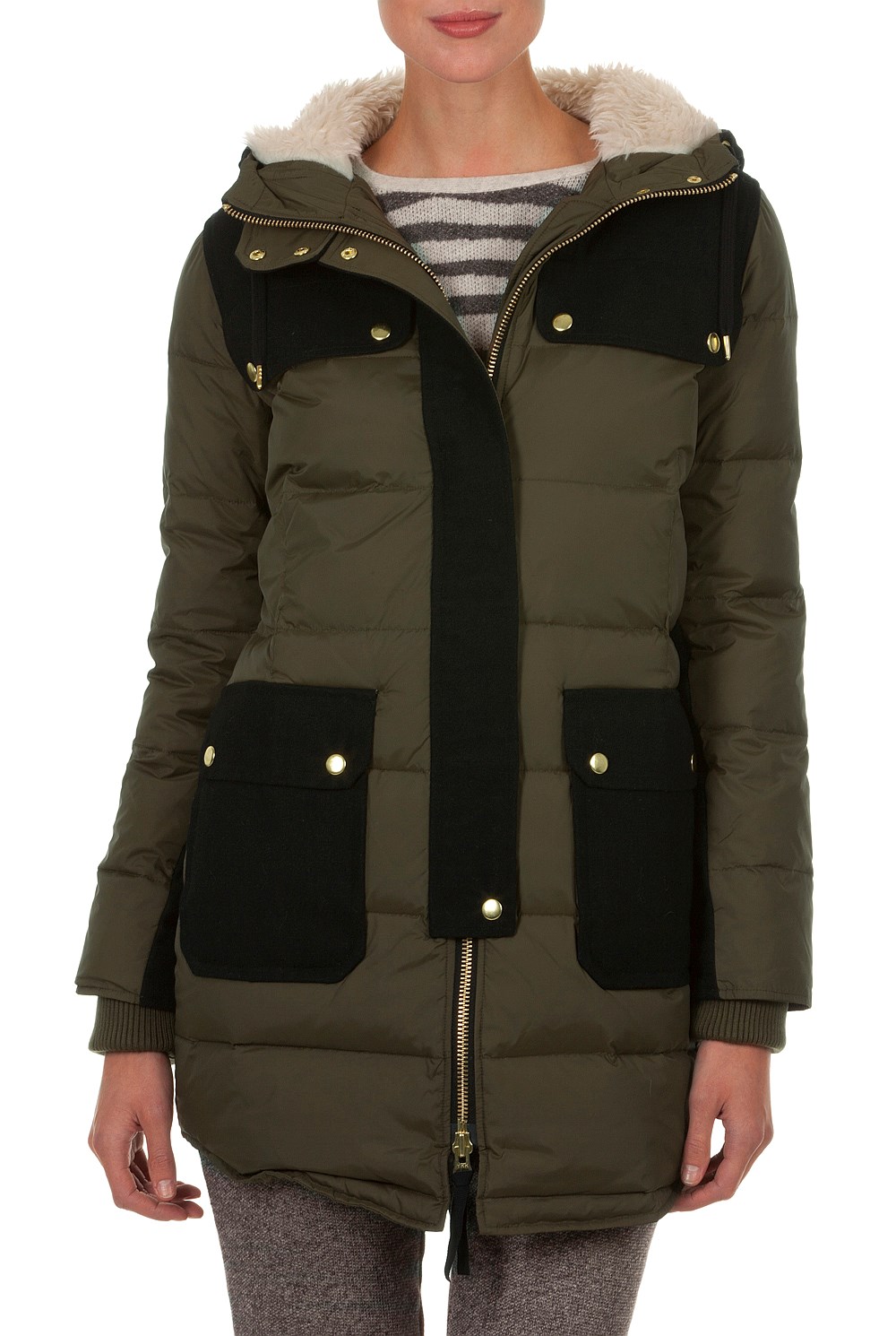 Spliced Padded Parka