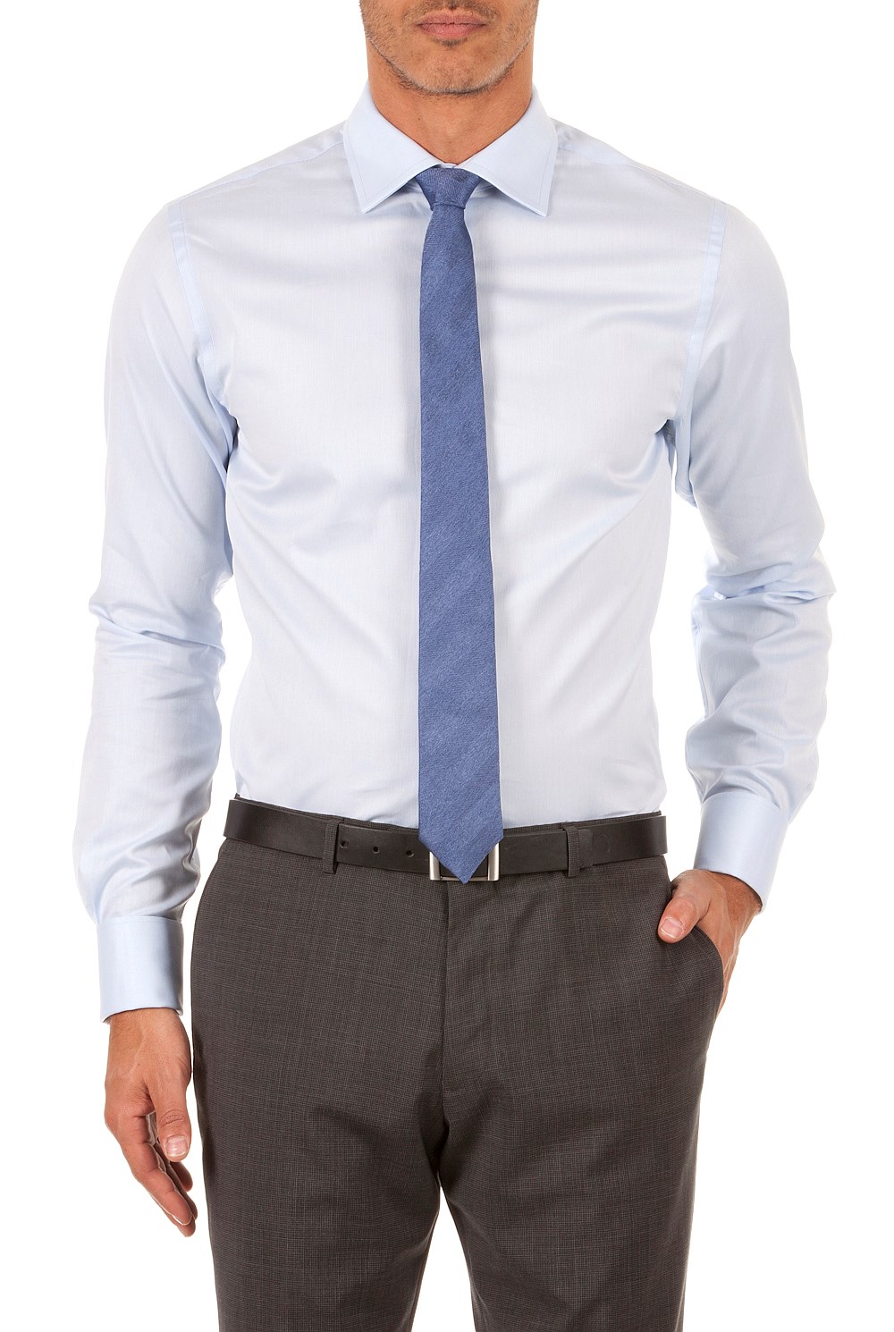 Slim Herringbone Tie