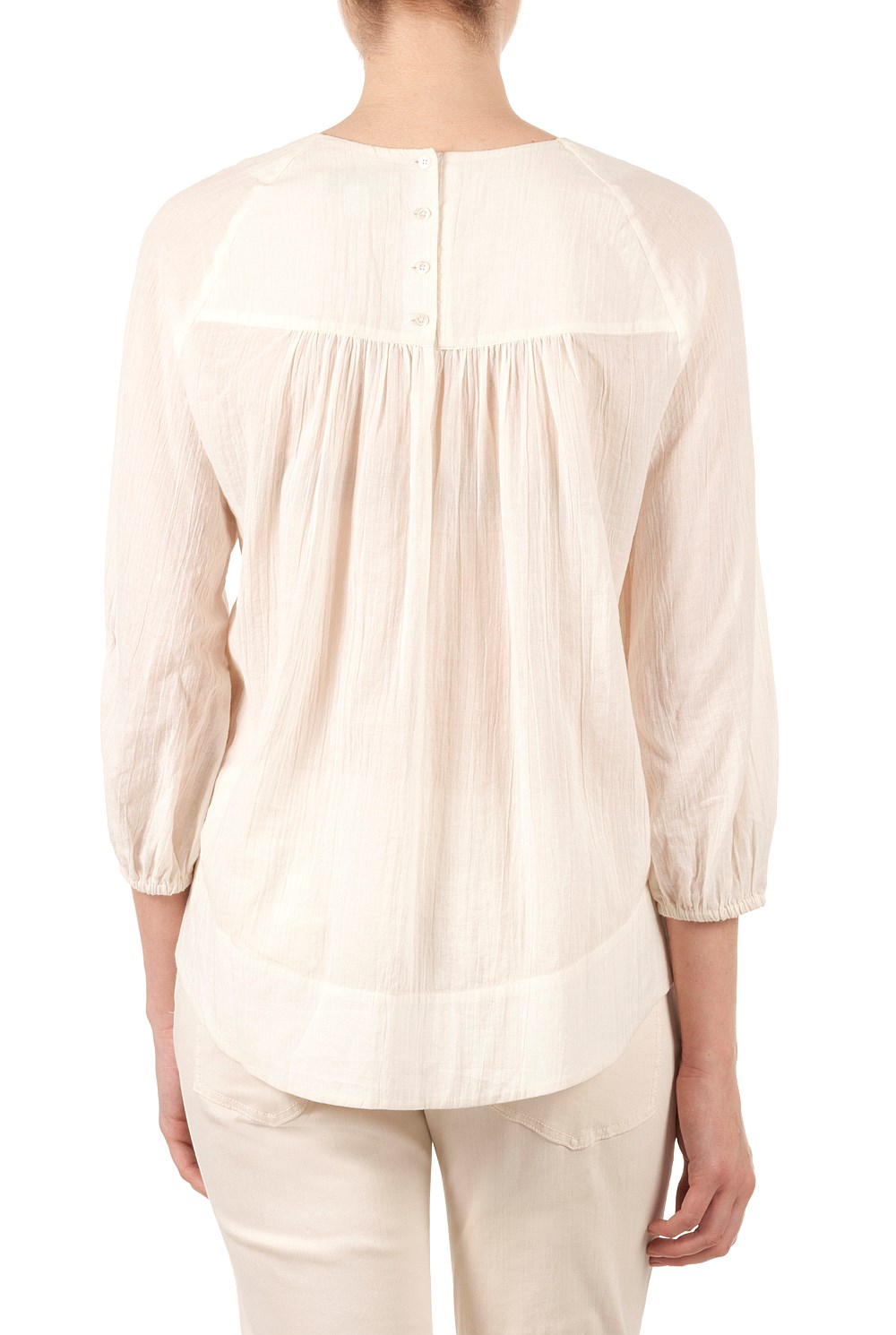 Embroidered Yoke Shirt