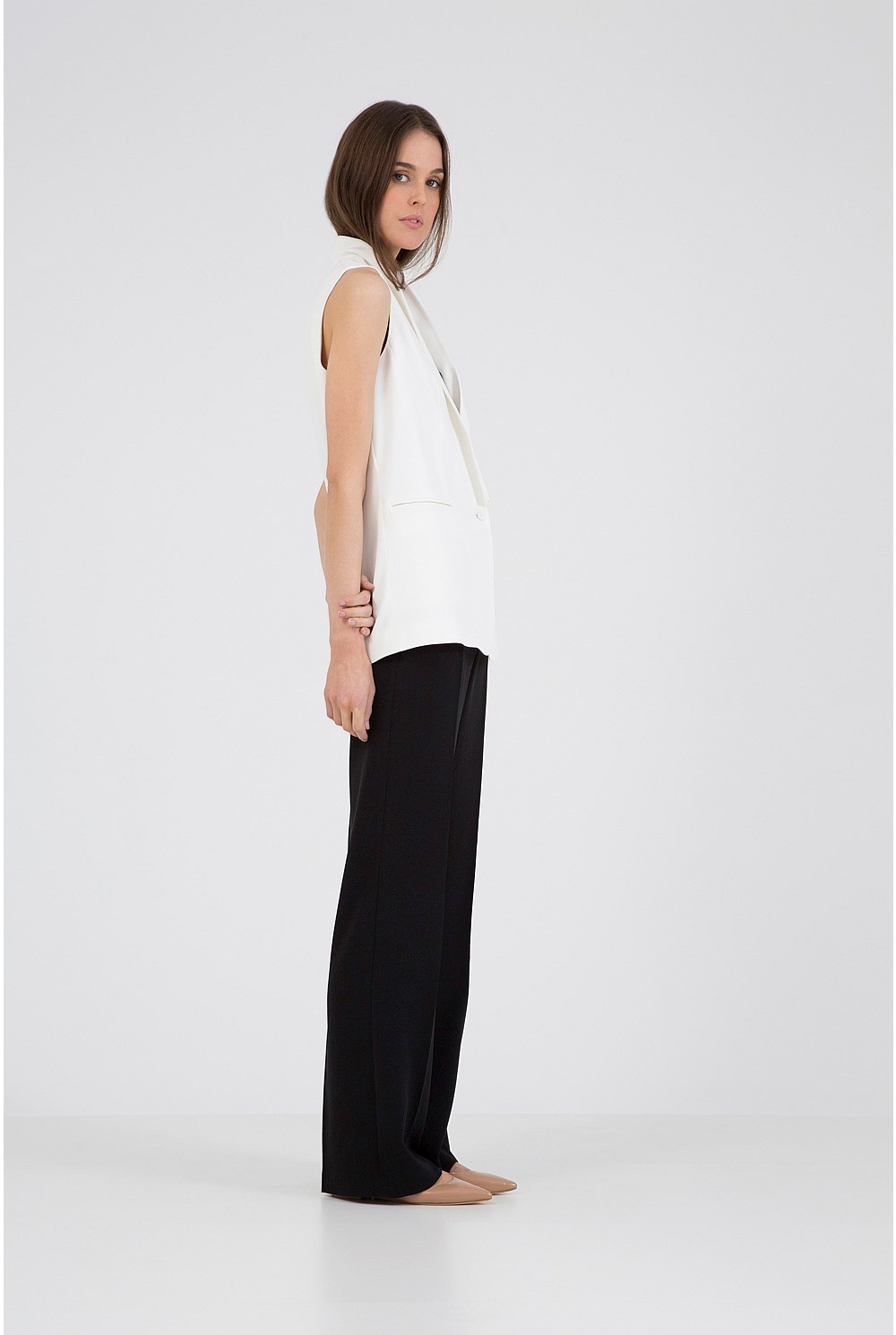 Sleeveless Blazer
