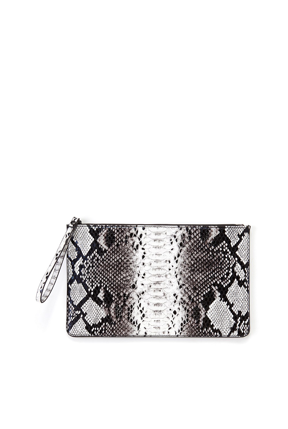 Snake Print Clutch