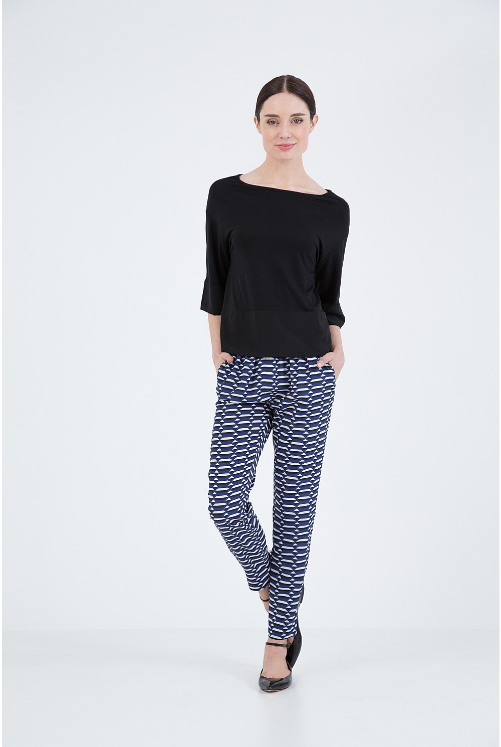 Silk Splice T-Shirt