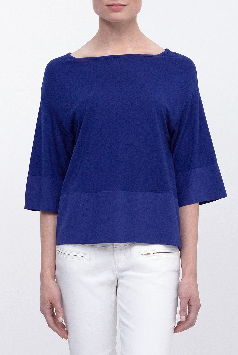 Silk Splice T-Shirt