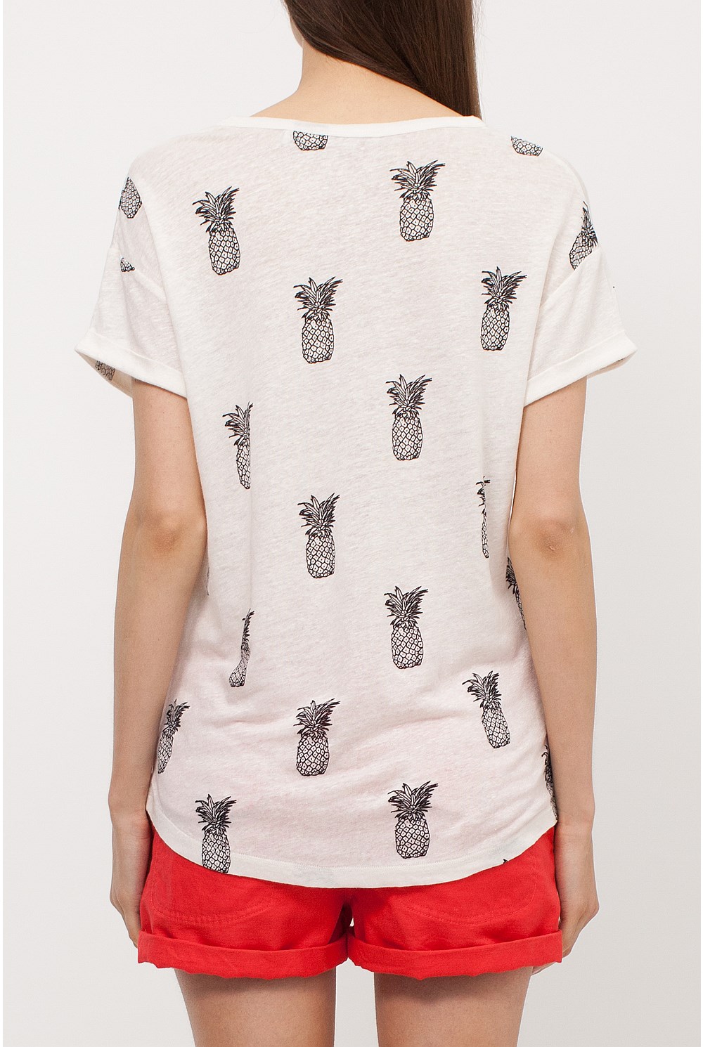 Roll Up Pineapple T-Shirt
