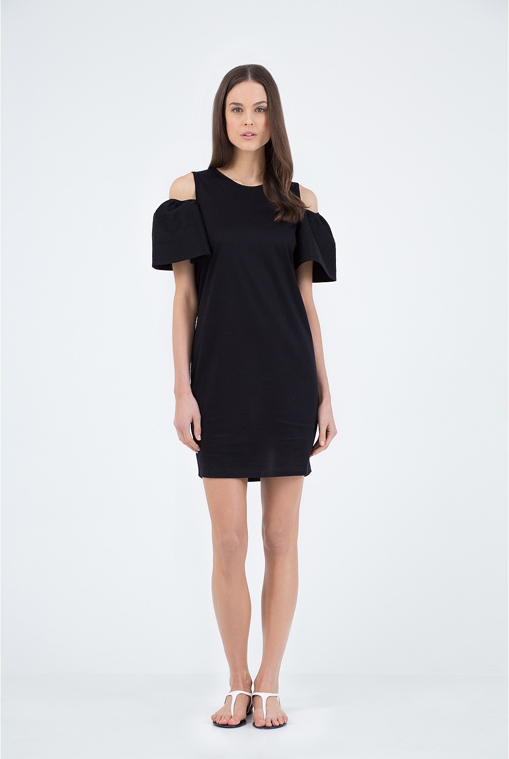 Shoulder Cut Out Dress